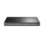 "JetStream™ 48-Port Gigabit and 4-Port 10GE SFP+ L2+ Managed Switch with 48-Port PoE+ PORT: 48× Gigabit PoE+ Ports, 4× 10G SFP+ 