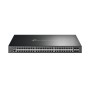 "JetStream™ 48-Port Gigabit L2+ Managed Switch with 4 10GE SFP+ Slots PORT: 48× Gigabit RJ45 Ports, 4× 10G SFP+ Slots, RJ45/Micr