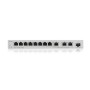 XGS1210-12, 12-Port Gigabit webmanaged Switch with 8 port 1G + 3-Port MultiGig 1/2.5/5/10G + 1-Port SFP+