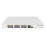 Mikrotik 24Port, 4 SFP, POE swirtch CRS328-24P-4S+RM, CPU: 800 MHz, Ram: 512Mb, 16Mb Flash, 24 x 10/100/1000, 4 x SFP, 2 x venti