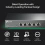 "5-Port 10G Multi-Gigabit Desktop Switch PORT: 5× 10G RJ45 Ports SPEC: Desktop Steel Case FEATURE: Plug and Play"
