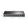 Switch TP-Link TL-SG1210MPE, 9 port, 10/100/1000 Mbps