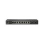 Switch SonicWall SWS12 8 porturi Gigabit, 2 porturi SFP, POE/POE+, static routing, firewall/cloud managed