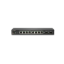 Switch SonicWall SWS12 8 porturi Gigabit, 2 porturi SFP, POE/POE+, static routing, firewall/cloud managed