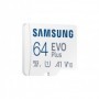 Card de Memorie MicroSDXC Samsung MB-MC64KA/EU, 64GB, Adaptor SD, Class 10