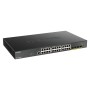Switch D-Link DGS-1250-28XMP, 24 port, 10/100/1000 Mbps