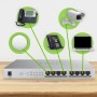 Switch Zyxel GS1008-HP, 8 Port, 10/100/1000 Mbps