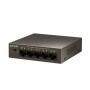 Switch TENDA TEF1105P-4-63W, 5 Port, 10/100 Mbps