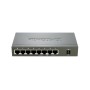 Switch D-Link DES-1008PA, 8 porturi 10/100Mbps,  4 porturi PoE 802.3af, desktop, fara management
