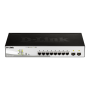 Switch D-Link DGS-1210-10P, 8 port, 10/100/1000 Mbps