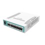 MIKROTIK Cloud Router Switch 106-1C-5S, 1* CPU core count, RAM: 128 MB ,Flash Storage: 16 MB, 1* Ethernet Combo ports, 5* SFP po