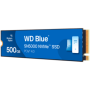 SSD WD Blue SN5000 500GB M.2 2280 PCIe Gen4 x4 NVMe TLC, Read/Write: 5000/4000 MBps, IOPS 480K/770K, TBW: 300
