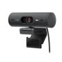 Camera web Logitech Rally BRIO 500 Graphite, rezolutie senzor 4MP, rezolutie foto 1920 x 1080 pixeli, interfata USB-C, microfon,