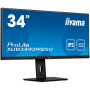 IIYAMA Monitor XUB3493WQSU-B5 34” IPS 3440 x 1440 @75Hz 21:9, 400 cd/m², 4ms, 1000:1,  HDMI, DP, USB, height, swivel, tilt, HDCP