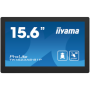 IIYAMA Monitor Android 24/7 TW1623AS-B1P 15.6” Full HD PCAP 10pt touch screen with POE  1920 x 1080 16:9 450 cd/m² 30ms projecti