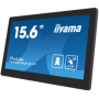 IIYAMA Monitor Android 24/7 TW1623AS-B1P 15.6” Full HD PCAP 10pt touch screen with POE  1920 x 1080 16:9 450 cd/m² 30ms projecti