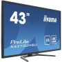 Iiyama Monitor 43" UW VA-panel, 3840x2160 UHS, 3ms, 400cdm² HDR400, Speakers, 2xHDMI, 1xDisplayPort, USB-HUB (2x3.0/2x2.0), PBP,