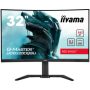 IIYAMA 32" ETE VA-panel Curved Gaming 1500R, G-Master Red Eagle, FreeSync, 2560x1440@144Hz, 350cd/m², 1x DisplayPort, 2xHDMI, 0,