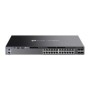 Omada 24-Port Gigabit Stackable L3 Managed Switch with 4 10GE SFP+ Slots PORT: 24× Gigabit RJ45 Ports, 4× 10G SFP+ Slots, RJ45/T