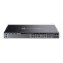 Omada 24-Port Gigabit Stackable L3 Managed Switch with 4 10GE SFP+ Slots PORT: 24× Gigabit RJ45 Ports, 4× 10G SFP+ Slots, RJ45/T