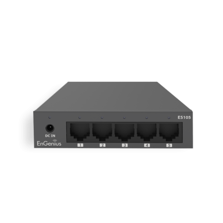 Switch Engenius Unmanaged Desktop 5-port GbE, standard wireless L1