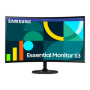 Monitor Samsung 27" LS27D360GAUXEN, Curvature: 1800R, Diagonal (inch): 27, Diagonal (cm): 68.58, Aspect ratio: 16:9, Panel: VA, 