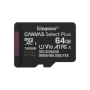 Card de Memorie MicroSDXC Kingston64GBCanvas Select PlusFara Adaptor