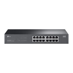 "LiteWave 16-Port Gigabit Switch PORT: 16× Gigabit RJ45 Ports SPEC: 1U 13-inch Rack-mountable Steel Case FEATURE: Plug and Play"