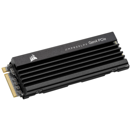 SSD CORSAIR MP600 PRO LPX 2TB PCIe Gen4 x4 NVMe M.2, viteza de citire 7100 MB/s, viteza de scriere 6800 MB/s