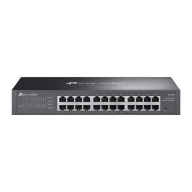 Omada 24-Port Gigabit Easy Managed Switch PORT: 24× Gigabit RJ45 Ports SPEC: 1U 13-inch Rack-mountable Steel Case FEATURE: Integ