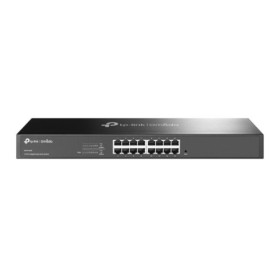 Omada 16-Port Gigabit Easy Smart Switch PORT: 16× Gigabit RJ45 Ports SPEC: 1U 19-inch Rack-mountable Steel Case FEATURE: MTU/Por