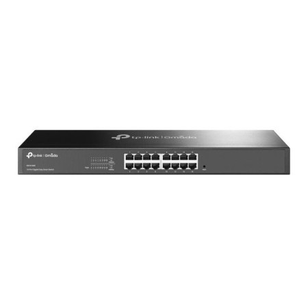 Omada 16-Port Gigabit Easy Smart Switch PORT: 16× Gigabit RJ45 Ports SPEC: 1U 19-inch Rack-mountable Steel Case FEATURE: MTU/Por