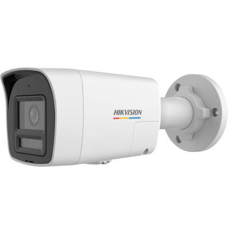 Camera de supraveghere IP Bullet 4MP ColorVu 3.0 Hikvision DS-2CD1047G3H-LIUF/SL(2.8MM), lentila fixa 2.8mm, iluminare: Color: 0
