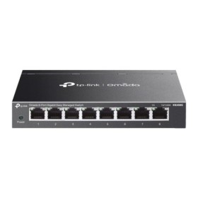 Omada 8-Port Gigabit Easy Managed Switch PORT: 8× Gigabit RJ45 Ports SPEC: Desktop Steel Case and Fanless FEATURE: Integration w