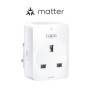 TP-Link Tapo P110M priză smart 2990 W, standarde 802.11b, 802.11g, Wi-Fi 4 (802.11n), frecventa 2400 MHz, putere maxima 2990 W
