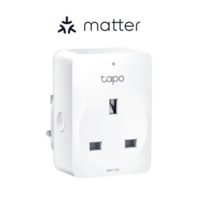 TP-Link Tapo P110M priză smart 2990 W, standarde 802.11b, 802.11g, Wi-Fi 4 (802.11n), frecventa 2400 MHz, putere maxima 2990 W