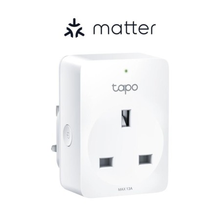 TP-Link Tapo P110M priză smart 2990 W, standarde 802.11b, 802.11g, Wi-Fi 4 (802.11n), frecventa 2400 MHz, putere maxima 2990 W