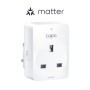 TP-Link Tapo P110M priză smart 2990 W, standarde 802.11b, 802.11g, Wi-Fi 4 (802.11n), frecventa 2400 MHz, putere maxima 2990 W
