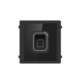 Modul cititor biometric si card Mifare pentru videointerfon modular Hikvision DS-KD-MFB deschidere usi cu card acces Mifare 13.5