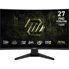 Monitor MSI 27" MAG 275CF X24, Curvature: 1500R, Diagonal (inch): 27, Diagonal (cm): 68, Aspect ratio: 16:9, Panel: Fast VA, Res