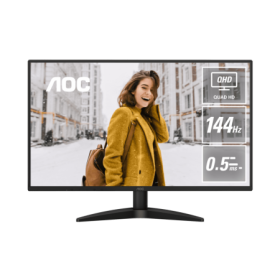 Monitor AOC 27" Q27B36X, Diagonal (inch): 27, Diagonal (cm): 68, Aspect ratio: 16:9, Panel: IPS, Resolution: 2560x1440, Refresh 
