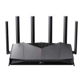 BE6500 Dual-Band Wi-Fi 7 Gaming Router SPEED: 688 Mbps at 2.4 GHz + 5765 Mbps at 5 GHz SPEC: 6× external Antennas, 2.0 GHz Quad-