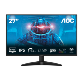 Monitor AOC 27" 27B36X, Diagonal (inch): 27, Diagonal (cm): 68, Aspect ratio: 16:9, Panel: IPS, Resolution: 1920x1080, Refresh R