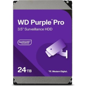 HDD Video Surveillance WD Purple Pro 24TB CMR, 3.5'', 512MB, 7200 RPM, SATA, TBW: 550