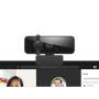 Camera web Lenovo 310 FHD cu microfon integrat conectivitate: USB-A, rezolutie: 1920x1080 la 15fps, 20fps, 25fps, 30fps (MJPEG) 