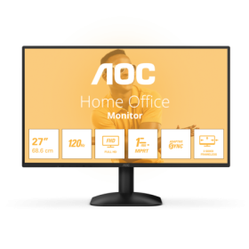 Monitor AOC 27" 27B31H, Diagonal (inch): 27, Diagonal (cm): 68, Aspect ratio: 16:9, Panel: IPS, Resolution: 1920x1080, Refresh R