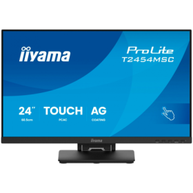 IIYAMA Monitor Touch T2454MSC-B3AG 24" InCell PCAP 10pt touchscreen monitor featuring IPS panel technology, Anti-Glare coating a