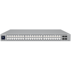 Ubiquiti Layer 3 Etherlighting USW-Pro-XG-48-PoE-EU  (32) 10 GbE, (16) 2.5 GbE PoE, and (4) 25G SFP28 ports