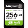 KINGSTON 256GB SDXC Canvas Select Plus Gen3 150MB/s C10 UHS-I U1 V10