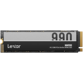 LEXAR NM990 2TB PCIe Gen5 x4 M.2 NVMe up to 14000 MB/s read and 10000 MB/s write